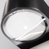 Nowoczesny kinkiet elewacyjny zewnętrzny LED aluminium grafitowy podświetlający ścianę Blow MAYTONI O435WL-L10GF3K
